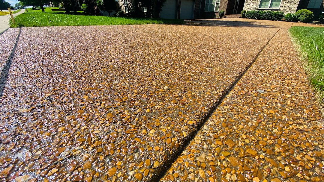 Sealing Aggregate Completed in Hendersonville, TN